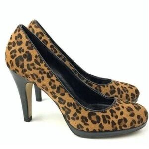 Franco Sarto Animal Print Heels
